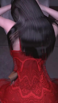 3D dünnes asiatisches schätzchen wurde in ihrem badezimmer gefickt