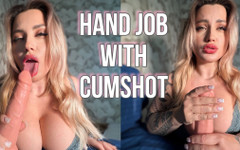Swag Russian Panda: Oily Titty Fucking & Handjob with Cumshot