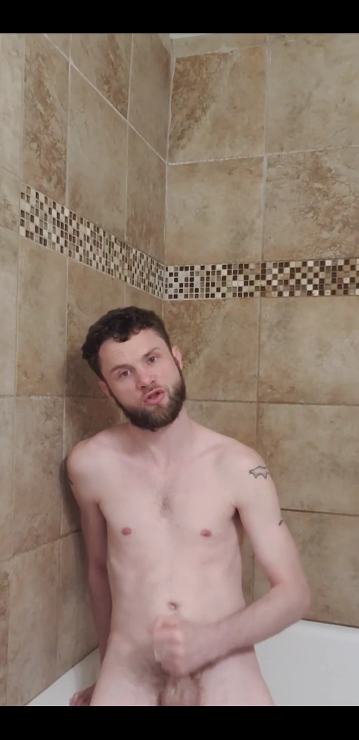 TalenJames: Jacking off and Cumming in the New Bathroom.