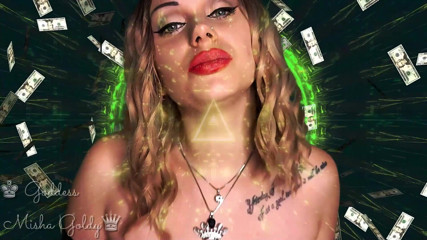 Goddess Misha Goldy: Hipnotizante HFO financiero & contacto visual & ASMR! ¡Ven a la ruina financiera!