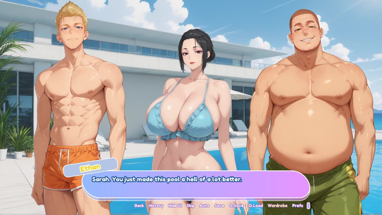 Dirty GamesXxX: 牢不可破的爱情：大胸部成人动漫游戏 - 第17集