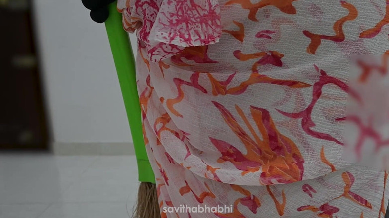 savithabhabhi: Handjob oleh pembantu desi susmita