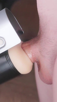 Solace Toy Milking Out a Hands Free Creampie