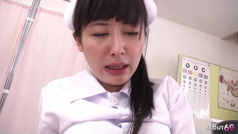 Asian porn collection: Petite Asian Nurse Tricked to Old Young Double Creampie Fuck...