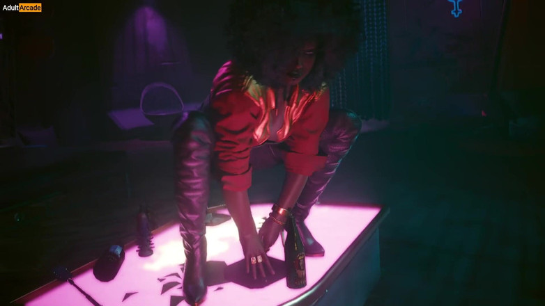 LewdArcade: Cyberpunk 2077 Denny &amp; Cheri Nowlin Žhavé scény Mod Joytoy Kolekce sexuálních scén