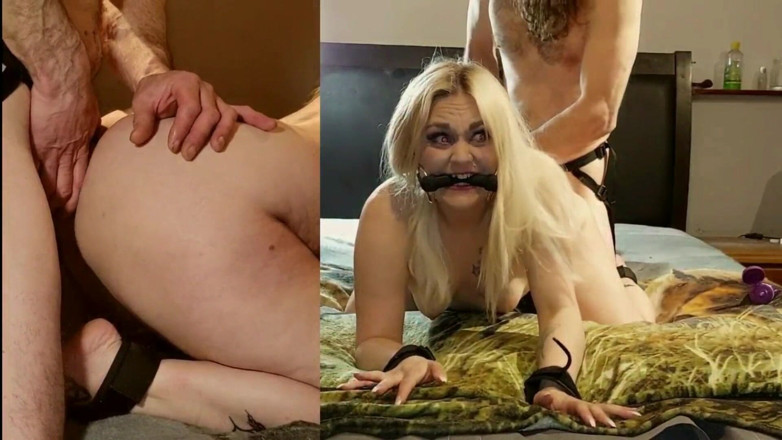 hardcorehousewife93: Angosciante doppia penetrazione anale doppia anale 93b