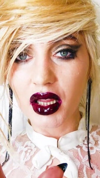 Wet Lipstick Kisses