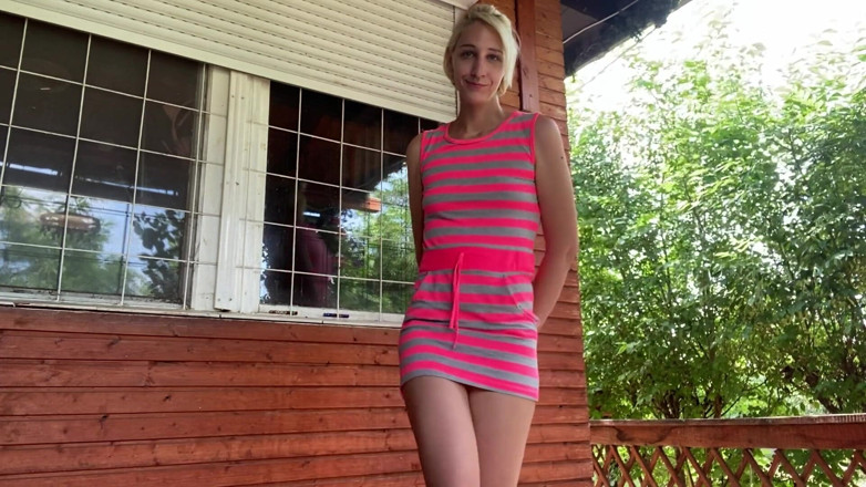 Cuteblonde666: Coño peludo provoca y enorme