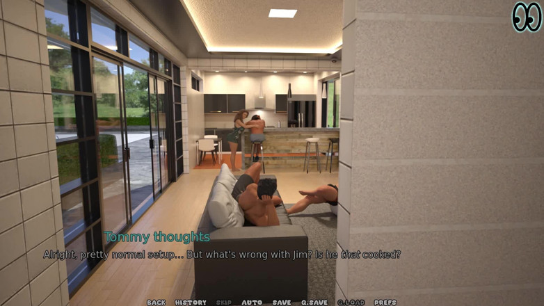 Dirty GamesXxX: Mój włoski mąż gorącej żony był niepewny i twardy podczas oglądania...