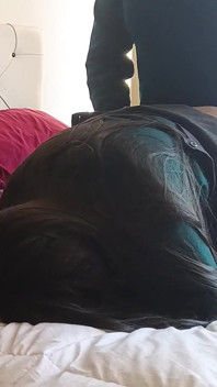 Una Estudiante Follando a Lo Perrito Con Su Compañero De Clase (video Completo)