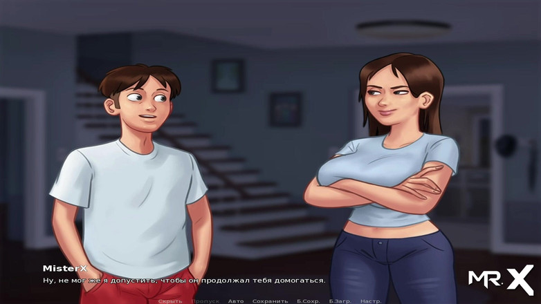 Mr Studio X: Summertimesaga - muasin memek di dalam bioskop