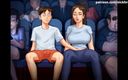 Cartoon Universal: Summertime saga teil 104 - masturbation im kino (tschechischer sub)