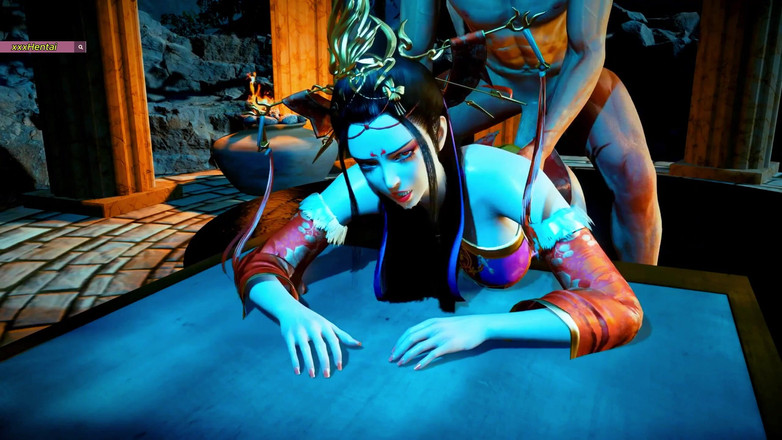 X Hentai: Хроніки пишної дівчини: анімована богиня - 3d анімація