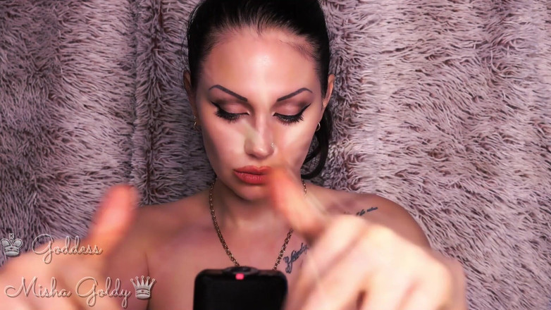 Goddess Misha Goldy: nee 3dio bainoral asmr!! apne charamsukh ka pun:program!