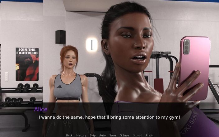 Nala plays games 77Futas: De zwarte gym-hottie neuken- milffokker #2- gameplay