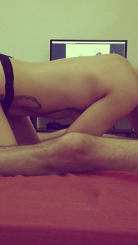 Es ist ein perfekter blowjob, erstes ding am morgen
