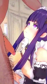 Sousou No Frieren - Fern the Pokojówka - Animacje Hentai 3D