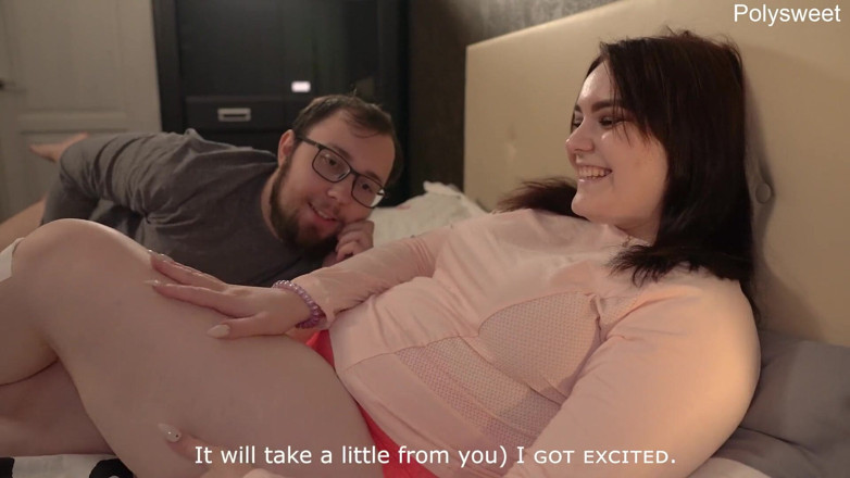 Polly Sweet: Fucking my girlfriend in a pussy filled with another man's...