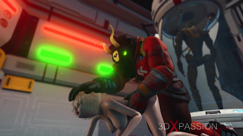 3dxpassion: videshi raakshas sci-fi laib men sunahre baalon vaali yuva ki...