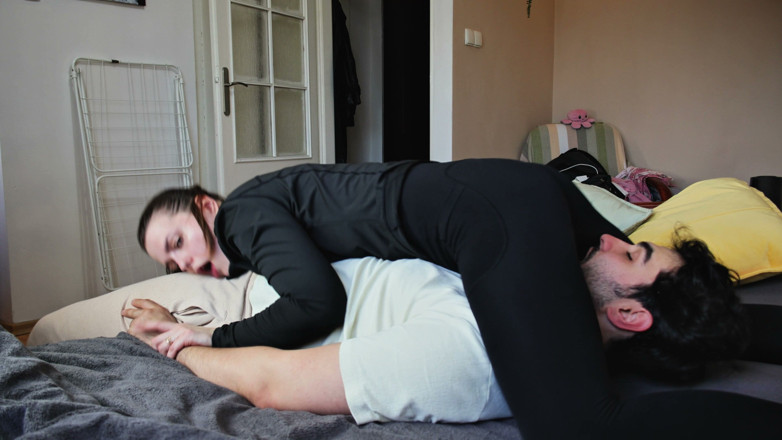 Artur and Diana: Wild Wife Uses Her Husband as She Wants Dry Hump &amp;...