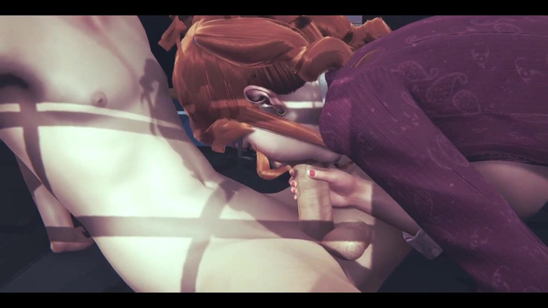 HentaiTubes: Hentai sin censura - Claudia mamada y paja - japonés manga anime...