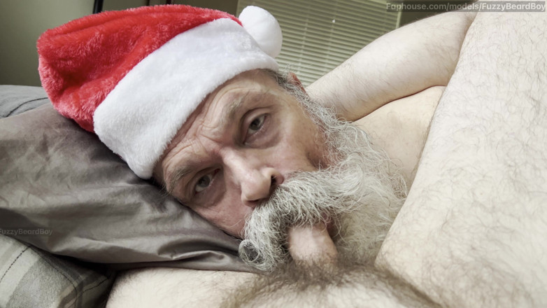 FuzzyBeardBoy: Santa přichází brzy do práce můj severní pól - Santa saje...
