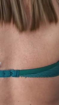 My New Vintage Bra From the 90s, These Were My Formal and Sexy Aunts Wearing Semi Sheer Nylon Button Blouses