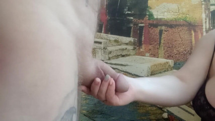 Zona901: A mouthful of cum from a BBW Milf after a...