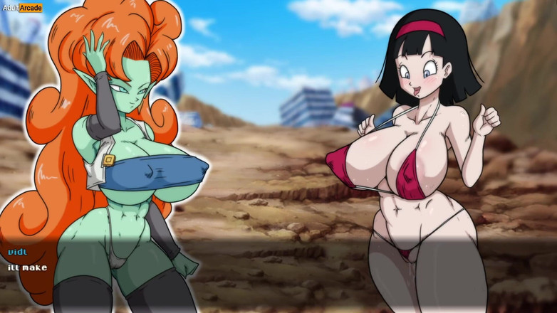 LewdArcade: Dragon Boll Z Cavl Parody Sex Game Play - Super Slut...