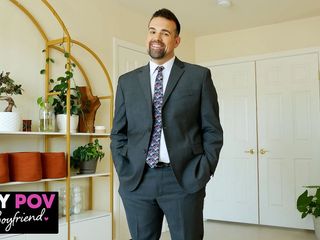 My POV Boyfriend: Erkek arkadaşın Jim Nova ile düğün sonrası seks - bakış açısı...