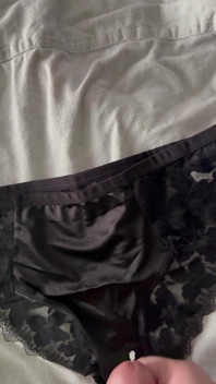 Cum on Wife’s Panties 13