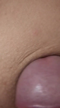 A Skinny Asian Angel Gets Sprayed with Cum and Then with Water in the Shower