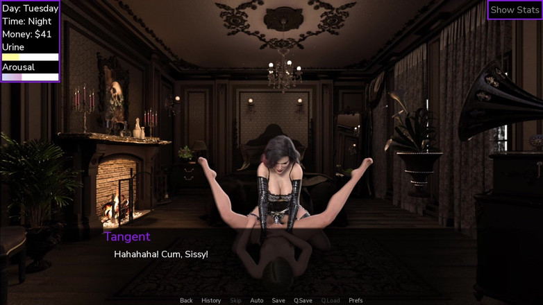 Femboy Maaya: Юная сисси Rosie хочет сперму и умоляет доминировать ее госпожа для рабского секса