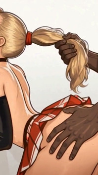 Cheerleader Fucks BBC - Ai Animated Scene