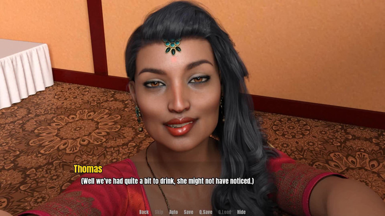 Dirty GamesXxX: Grandma's house: Indian mature MILF and younger man on wedding...