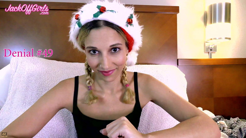 JackOffGirls: Garnet Rose Tease &amp; Cum-denial in Latex Gloves Part 2!