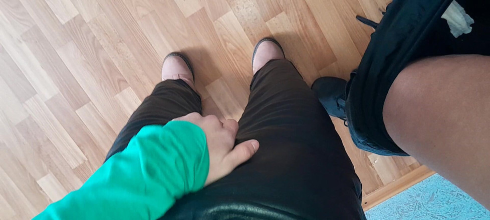 Lesbian-candys: Trzy studentki zebrały się w pustej sali wykładowej podczas przerwy...