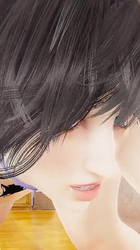 Femboy Yaoi - un iepure Femboy este futut de un om mare