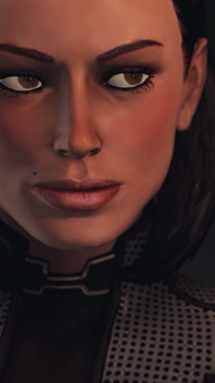 Liara a Eva Futa Sex na kosmické lodi - 3D sci-fi animace