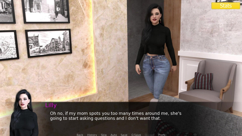 3D Cartoon Porn: Erotica 4 - Riley, Ren and Lilly Dance at the Bar Then...