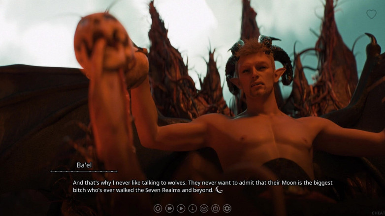 3D Cartoon Porn: Seven Realms 33 Atlas se întâlnește cu Demon Be'el și fiica vitregă (sfw)