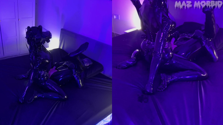 KinkyFemdomTV: Sodomizzazione in lattice e fisting anale con padrona patricia