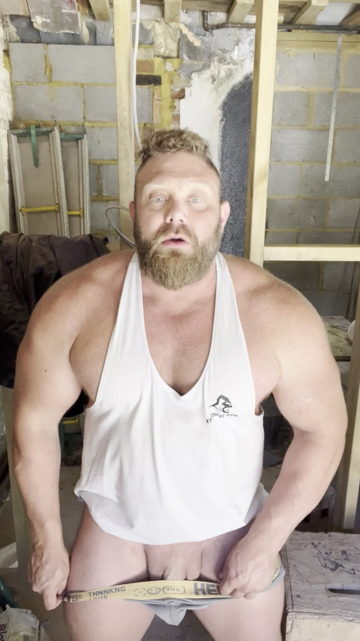 Jack stacked: Muscle Flexing Before After Gym