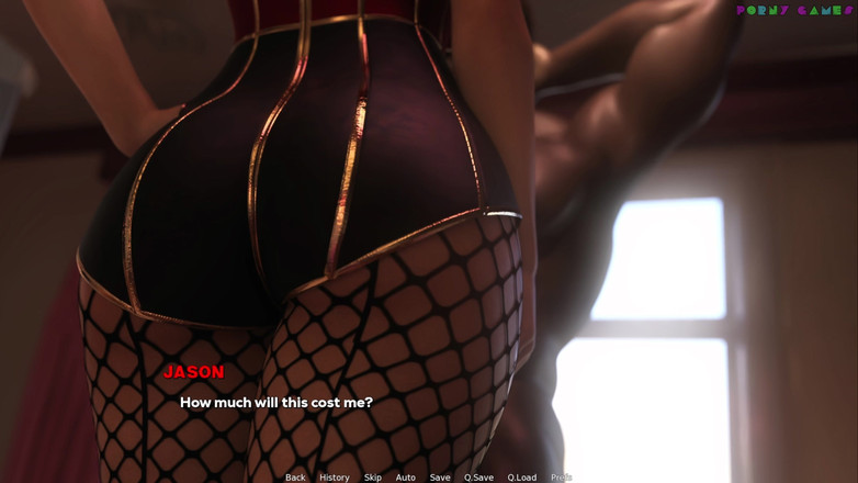 Porny Games: Shadows of Desire par Shamandev - première fois avec Bianca et...