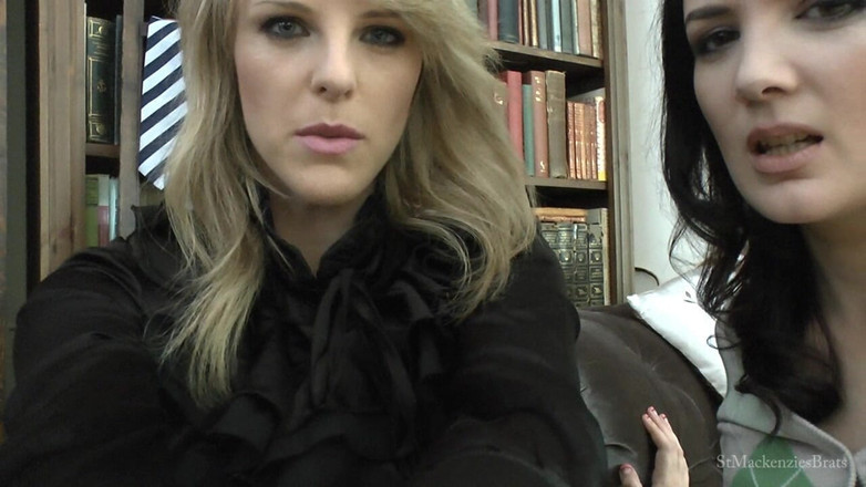 St Mackenzie's Archive: Headmistress &amp; Miss Taylor Torment Your Shrunken Self