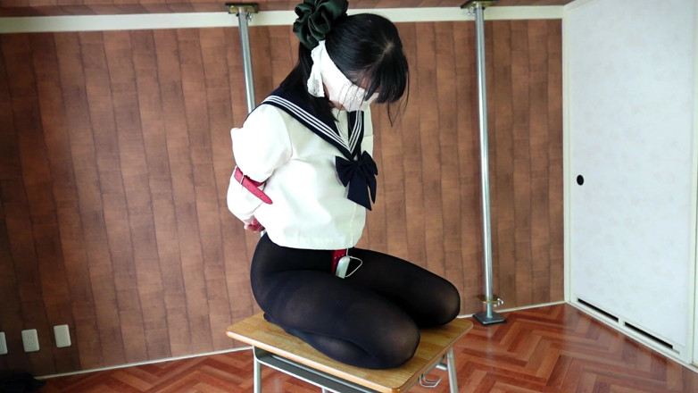 ushirosugatanomiki: ผู้หญิงถูกลงโทษขณะใส่เข็มขัดชastity belt ติดเครื่องสั่น