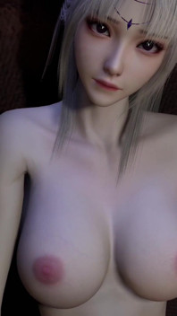 3D Cute Cosplay Babe Naked Jej idealne ciało tak ostro wyruchane