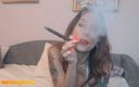 Melissa Johnson&#039;s Endless Fantasies: Cigarette, coaching masturbatoire
