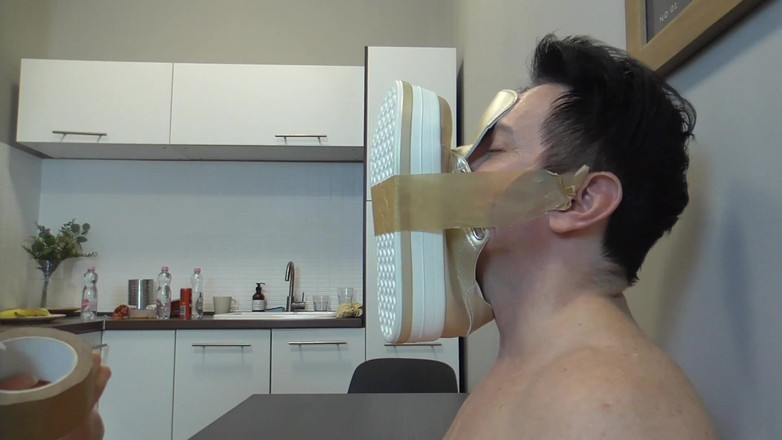 Femdom Sex: Sneaker Sniffing Mask Milking!