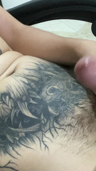 Masturbação e Fellatio do Homem Sozinho
